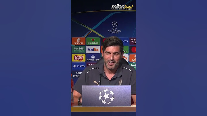 #milan FONSECA | Siparietto coi giornalisti: "Se battiamo LIVERPOOL e INTER Pastel de Nata a tutti"