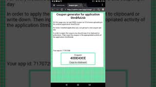 Applying free coupon on 5 free firmware uploading in the android application StmDfuUsb