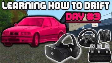 Assetto Corsa - Learning How To Drift: Day #3 (VR)