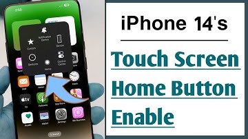 iPhone 14, 14 Plus & 14 Pro Touch Screen Home Button Enable