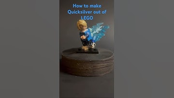 How to make Quicksilver out of LEGO! #lego #legominifigures #marvel #avengers @HudeeBoy