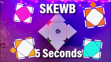 Solve the SKEWB FASTER (4-5 seconds) | Intermediate Skewb Tutorial