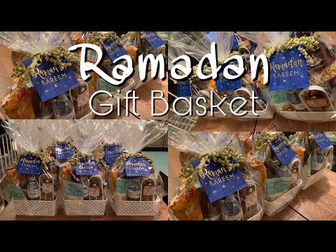 How To Wrap Ramadan Gift Basket- Packing Ramadan Gift Basket For Friends-Ramadan 2021-رمضان کر یم 