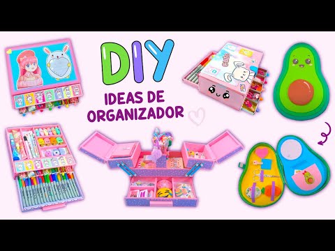 IDEAS INCREÍBLES PARA ORGANIZADOR – ORGANIZADOR DE CARTÓN PARA MATERIALES DE MANUALIDADES