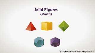 Solid Figures Part 1