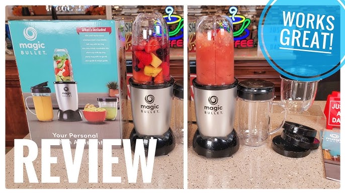 making fresh juice just got easier with my new magic bullet mini