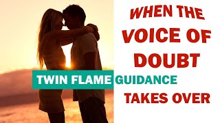 🔥🔥Twin Flame Separation Pain 💕: When the Voice of Doubt Takes Over 😳 #twinflameseparation