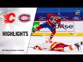 Flames @ Canadiens 1/28/21 | NHL Highlights