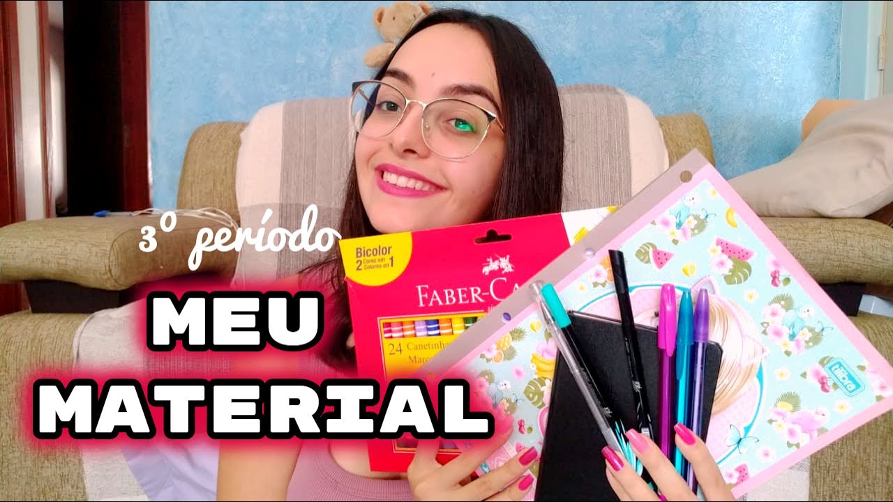 MEU MATERIAL DA FACULDADE em 2020 | Vi Bulgarelli