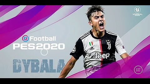 PATCH  PES 2020 MOBILE WITHOUT ROOT// NEW DESIGN