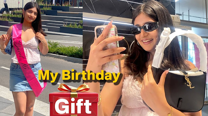 Happy 16th Birthday | My Birthday Gift - My FIRST Designer BAG | MyMissAnad