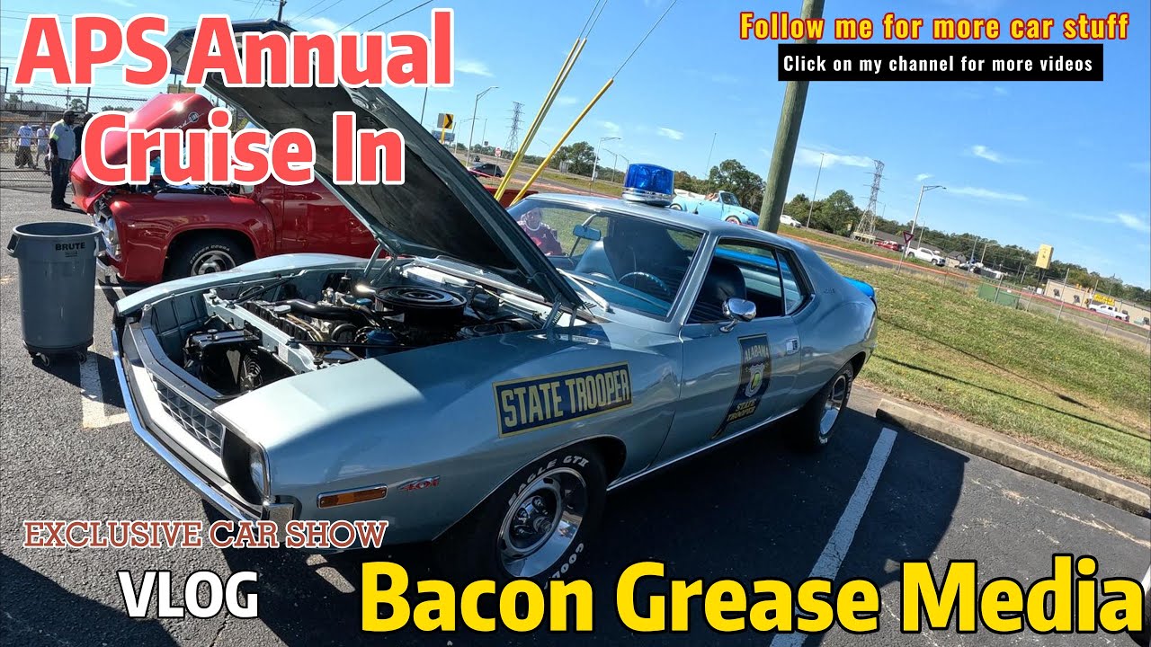 Automotive paint supply annual cruise in car show vlog youtube