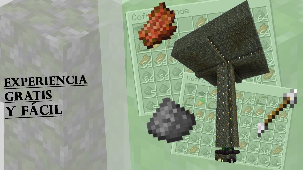 Granja De Experiencia Minecraft Sin Spawner