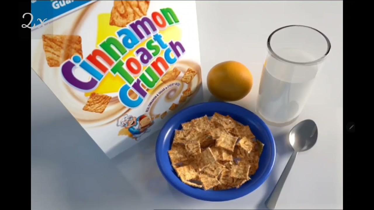 Cinnamon toast crunch Eats himself 16 times YouTube