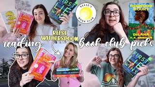 Reading Reese Witherspoon's 2024 Book Club Picks 🌞 || Reading Vlog  (a hot mess and a new favorite)