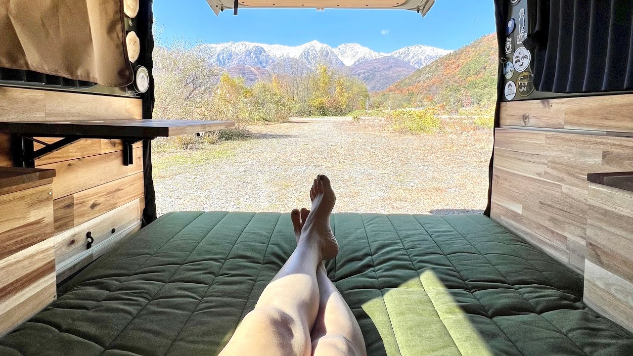 【長野】気絶レベルの白馬の穴場スポットで車中泊。日本離れしすぎた絶景の街