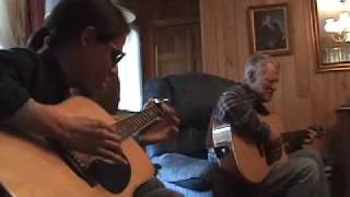 Doc Watson (86 yrs. old) and Conrad Oberg (14 yrs. old).......Sitting on Top of the World!! chords