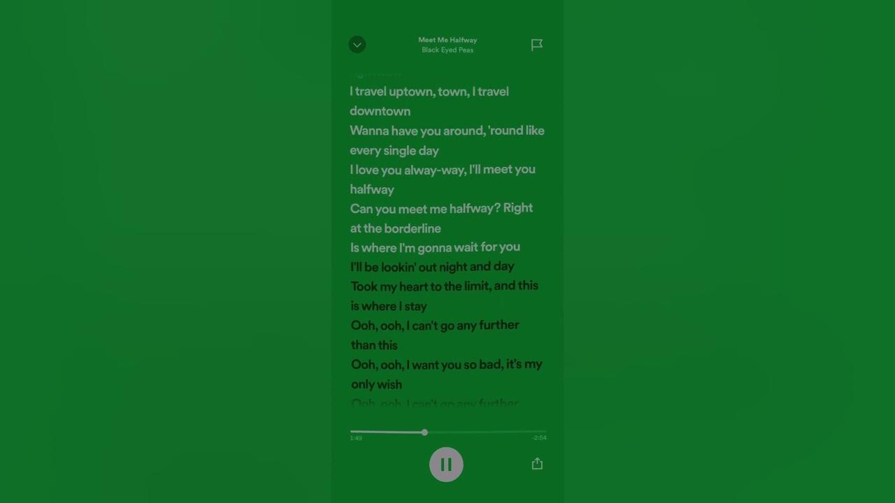 Meet Me Halfway - Black Eyed Peas: Sped Up