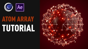 Cinema 4D Tutorial -Atom Array - Planet - Animation