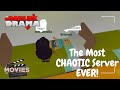 The most chaotic server in total roblox dramafightshackers and more