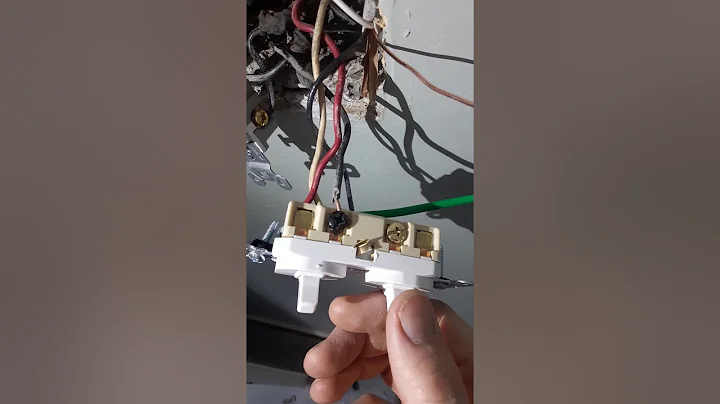 How to correctly wire a double stack 3-way switch. Break the tab