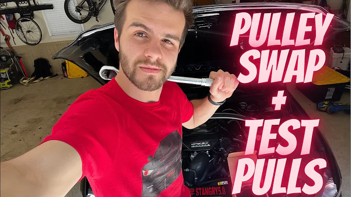 *MORE BOOST* INSTALL + ROAD TESTING GRIPTECH PULLEY ON PROCHARGED MUSTANG