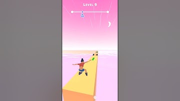 Sky Roller Gameplay 🛼 || android ios games || View Gaming Channel _ #skyroller #shorts