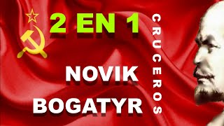 Batallas con los cruceros NOVIK Y BOGATYR | wows replay | world of warships LEGENDS