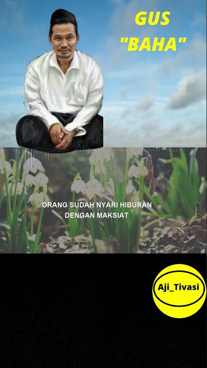 Alasan GUS BAHA ngaji sambil Guyon#shorts#ngaji1menit#storywa#gusbaha#ajitivasi