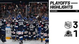 HC La Chaux-de-Fonds vs. EHC Visp | Swiss League Playoffs Highlights - 01 mars, 2024