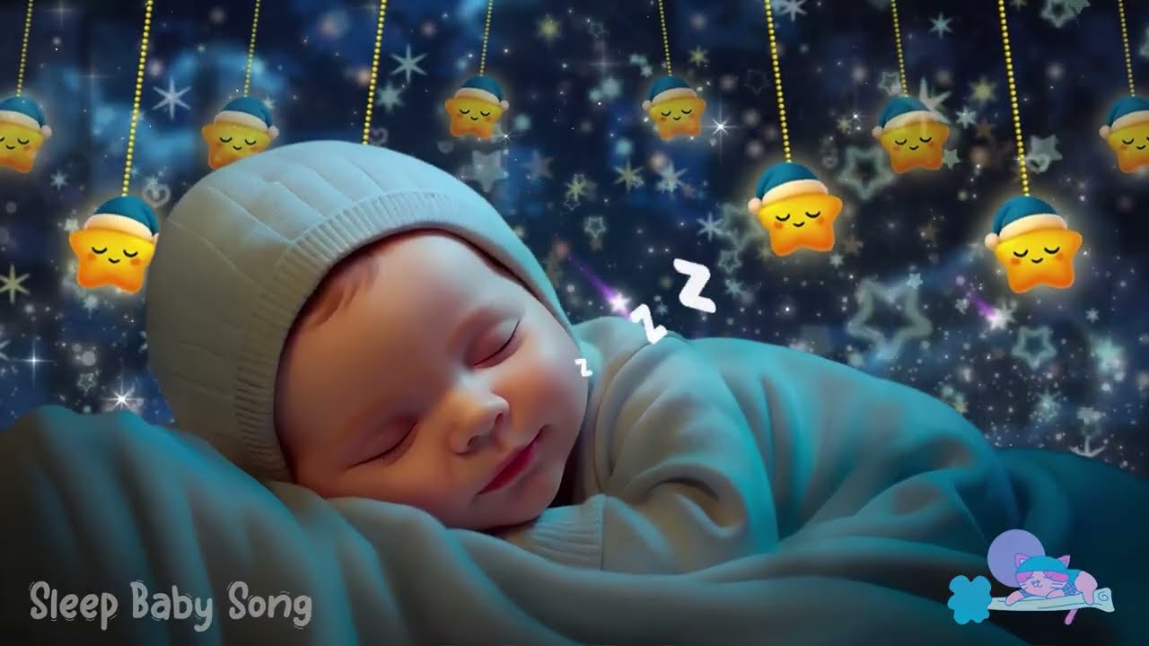Overcome Insomnia for Babies 😴 Sleep in 3 Minutes 🌙 Mozart & Brahms Lullabies 💤
