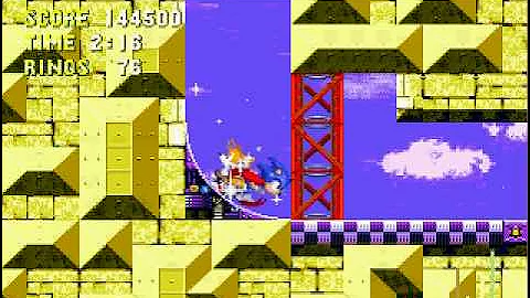 Sonic 3 & Knuckles part 8 sonic and tails