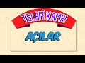 Açılar | Telafi Kampı