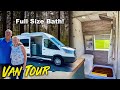 RETIRED Home Builder Converts Vans Into Luxury Apartments on Wheels - FULL TOUR