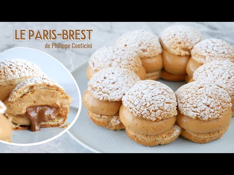 Le PARIS BREST de PHILIPPE CONTICINI - Choux Cœur Coulant Praliné