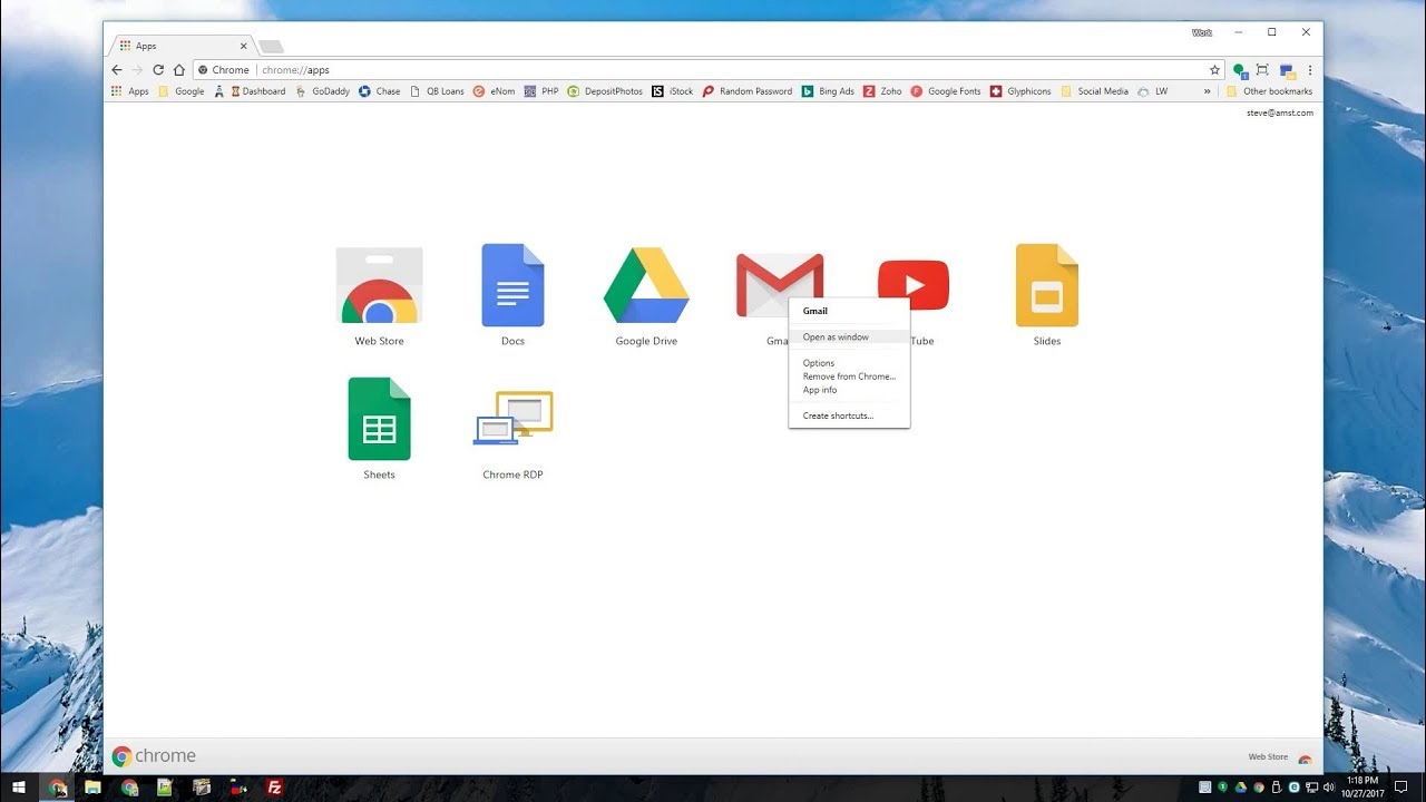 Pin Gmail To Taskbar In Windows YouTube