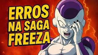 Todos os Erros da Saga Freeza do Dragon Ball Z