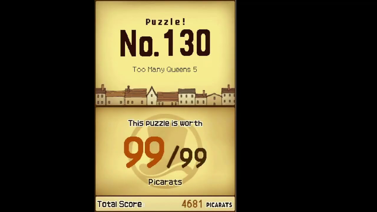 Let's Play Professor Layton and the Curious Village Bonus Puzzles Finale