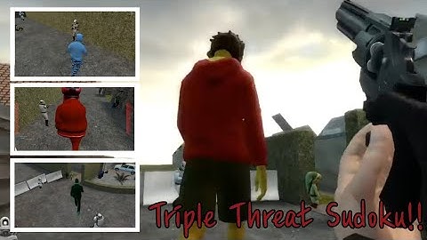 The Best Triple Sudoku (GMOD Funny Moments)