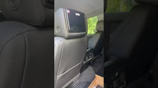 How to install dvd headrest in a 2020 Chevy Silverado z71