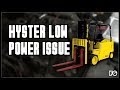 Hyster Low Power Diagnosis