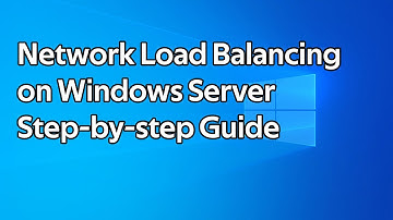 How to setup Network Load Balancing on Windows Server