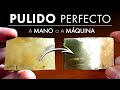 Cómo PULIR Metal, Plástico, Resina, Marmol ¡DE TODO! ✅ Saca brillo fácil a espejo a Mano o  Pulidora