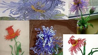Японский ирис из бисера Японский ирис из бисера