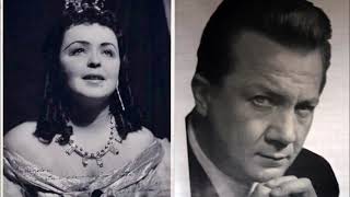 Rudolf Schock &amp; Carla Martinis &quot;Liebesduett III.Akt/Finale&quot; Tosca 1953