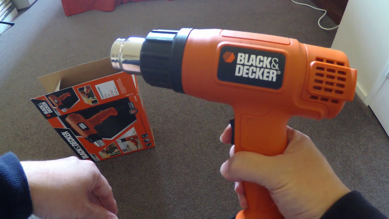 Black and Decker Hot Air Heat Gun 1750 Watt KX1650