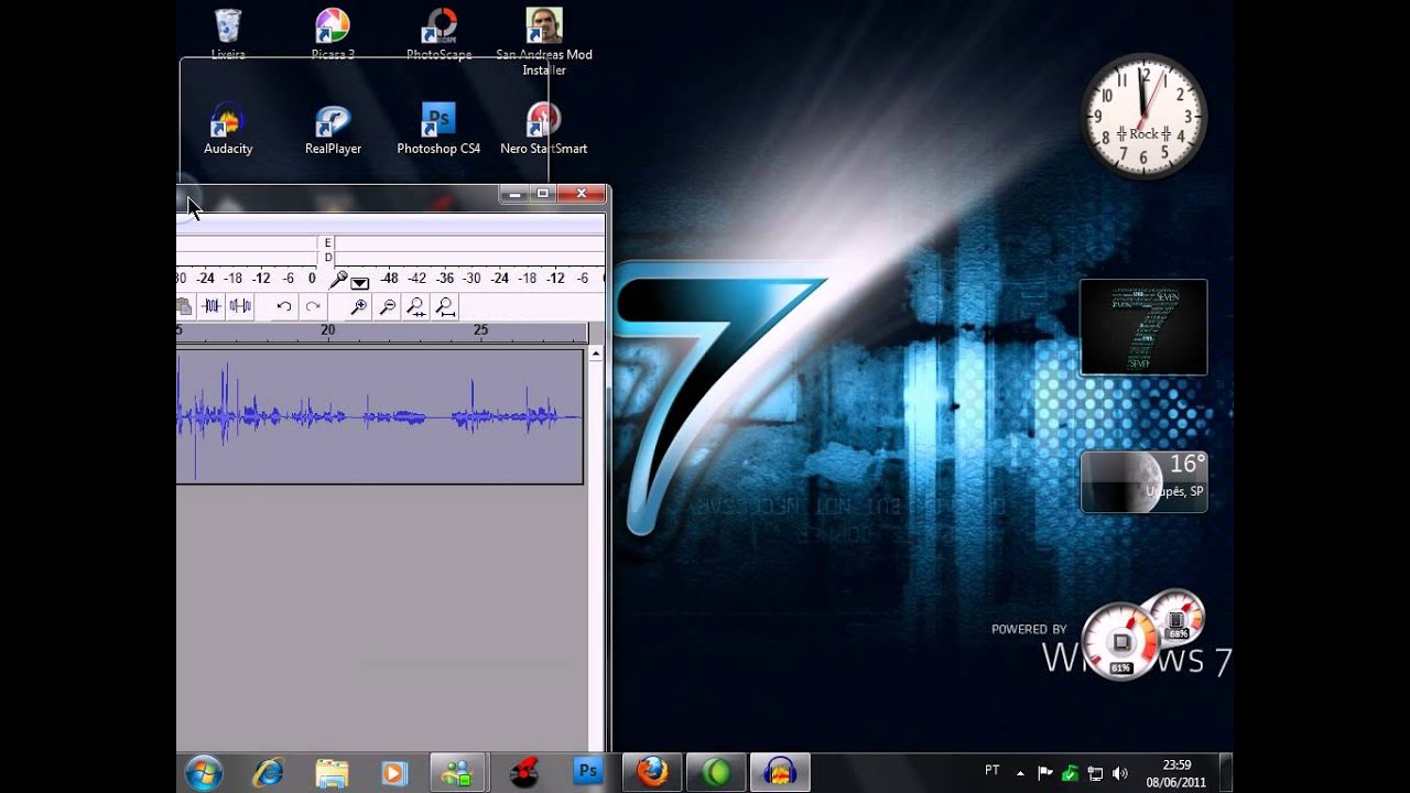Alterando a Voz No Audacity