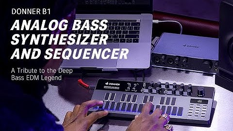 Donner B1 Synthesizer and Sequencer Analog Bass