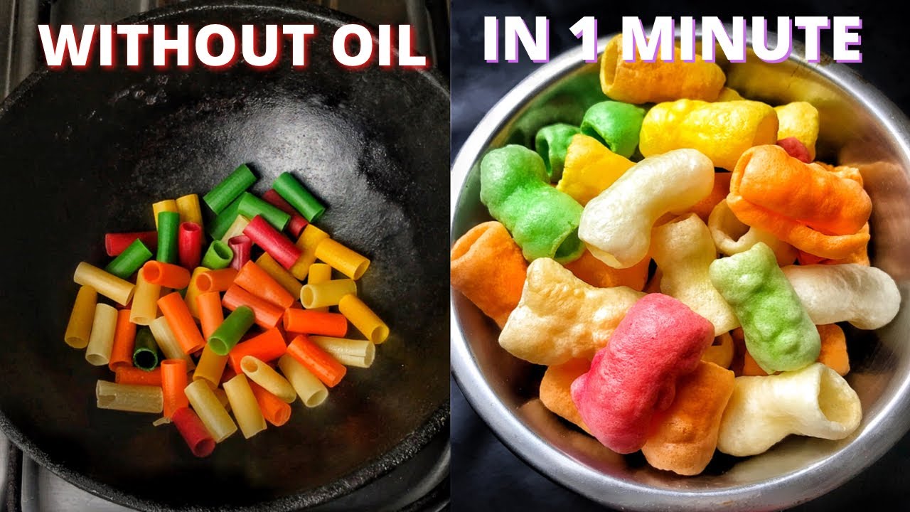 How To Fry Papad Without Oil Recipe Oil Free Snack In 1 Minute