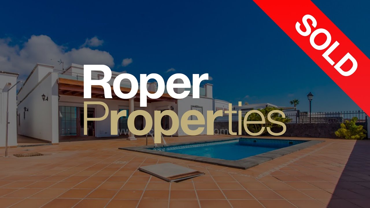 Property for sale in Lanzarote. Puerto Calero. REF 1768 YouTube